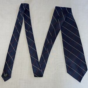 Venetto Dress Tie Mens Size 59" Blue Argyle 100% Polyester Fashion